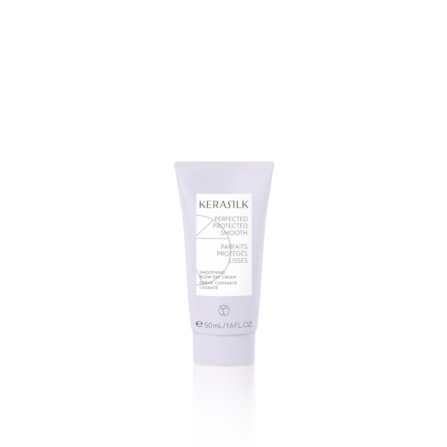 Kerasilk Smoothing Blow Dry Cream for Frizz Control & Heat Protection, Vegan & Sulfate Free, 50ml