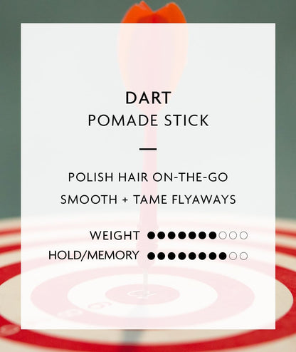 R+Co Dart Hair Wax Stick | Tame Flyaways, Sculpt & Polish | Long-Lasting Texture | Vegan + No Parabens | 0.5 Ounce (Pack of 1)