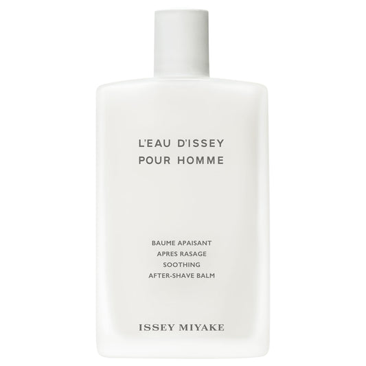 Issey Miyake L'Eau d'Issey Pour Homme Soothing After-Shave Balm for Men - Fresh, Lightly Scented Balm - Softens & Refreshes Skin - With Notes of Yuzu, Nutmeg & Sandalwood - 3.3 oz
