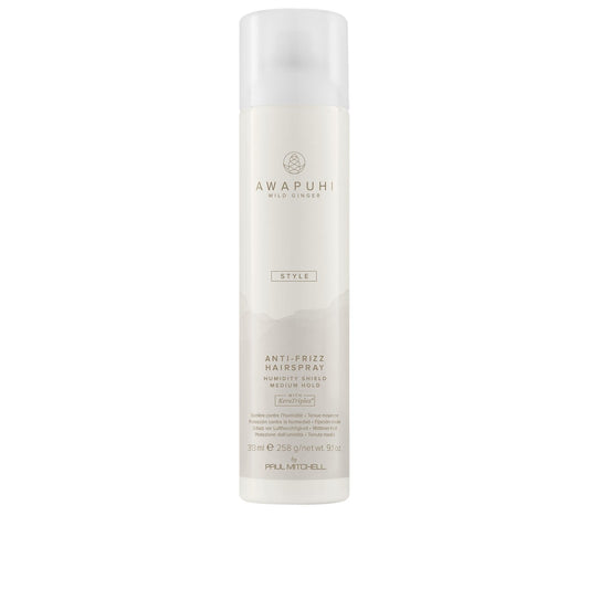 Awapuhi Wild Ginger by Paul Mitchell Anti-Frizz Hairspray, Humidity Shield, Medium Hold, For All Hair Types , 9.1 oz.
