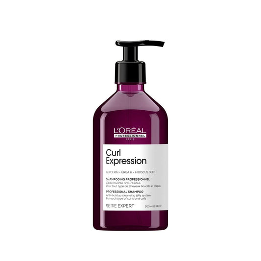 L'Oréal Professionnel Paris Curl Expression Anti Buildup Shampoo - Gently Cleanses & Eliminates Buildup For Curly and Coily Hair Types, Sulfate, Paraben & Silicone-Free