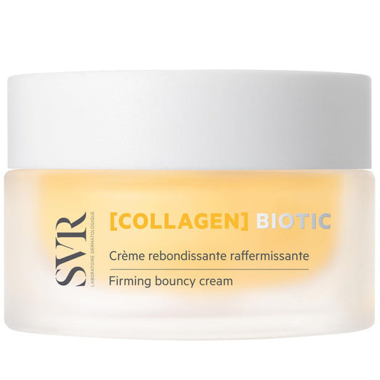 SVR COLLAGEN Biotic Firming Face & Neck Cream with Hyaluronic Acid, Collagen Peptides & Vitamin C. Day & Night Moisturizer That Targets Fine Lines and Wrinkles. For All Skin Types, 1.7 fl.oz.