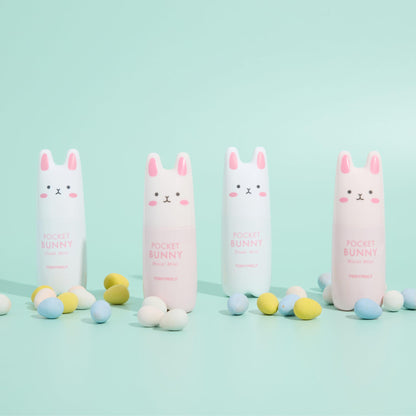 TONYMOLY Pocket Bunny Facial Mist - Hydrating & Refreshing Face Spray with Aloe & Berry Extracts - Moisturizing Korean Facial Mist, Cute Travel Size, K-Beauty Gift, Easter Basket Stuffer