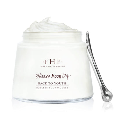 FarmHouse Fresh Body Lotion, Firming Moisturizing Peptide Cream. Blissed Moon Dip Back To Youth Ageless Body Mousse. 8 Fl Oz