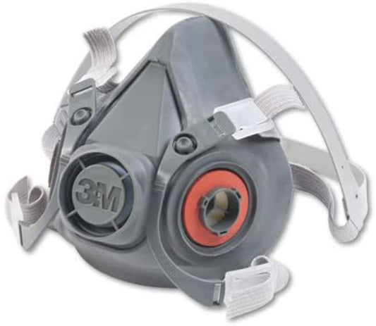 3M Large Half Facepiece Reusable Respirator 6300, Pack of 2