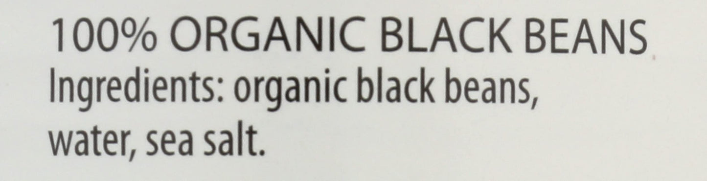 Bioitalia Organic Black Beans, 14 oz