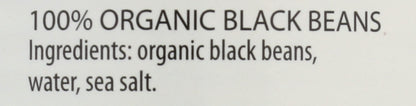 Bioitalia Organic Black Beans, 14 oz