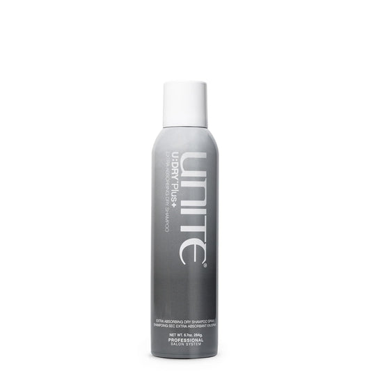 UNITE Hair – U:DRY Plus+ – Extra-Absorbing Dry Shampoo to Deep Clean Roots & Control Excess Oil – Lightweight, Residue-Free Finish – 6.7 Oz