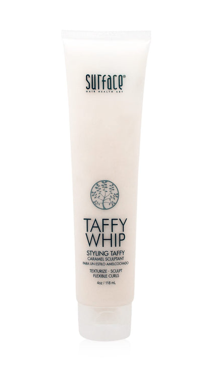 Surface Hair - Taffy Whip Styling Caramel Sculptant - Texturizing Waves and Curls with Natural Fibers