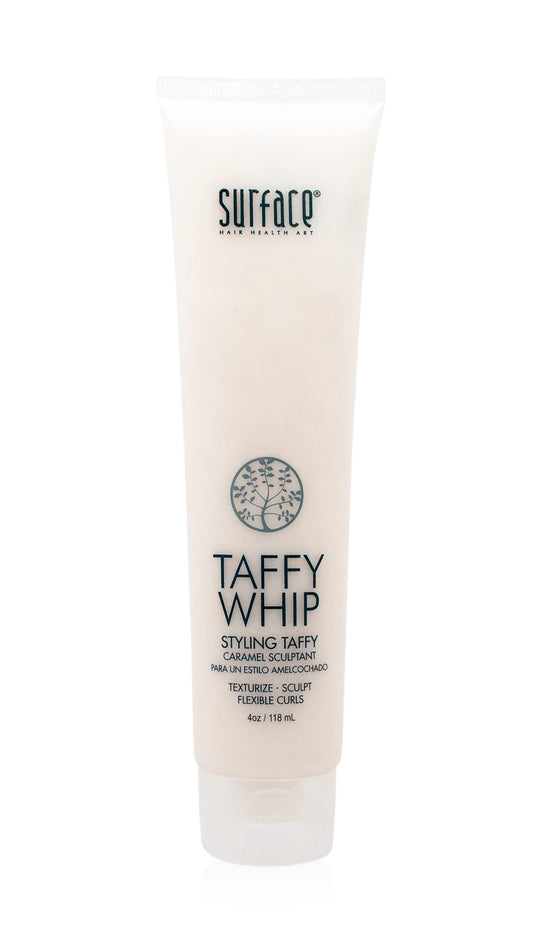 Surface Hair - Taffy Whip Styling Caramel Sculptant - Texturizing Waves and Curls with Natural Fibers