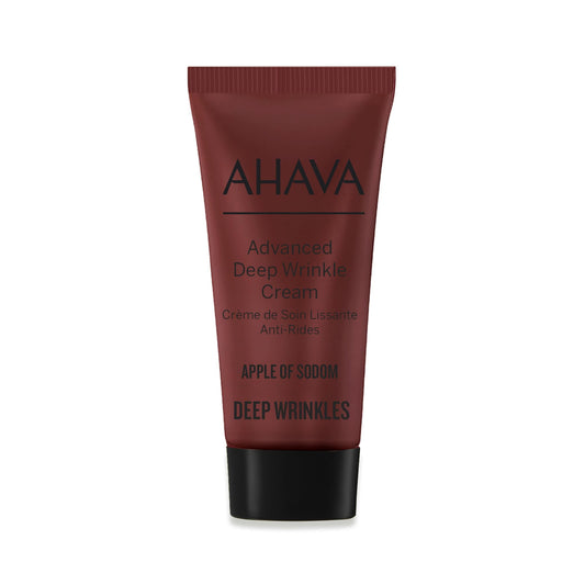 AHAVA Apple of Sodom Advanced Deep Wrinkle Smoothing & Firming Cream - Targets Age-Related Wrinkles & Restores Volume, includes exclusive Osmoter & ATPeptide, 0.50 fl.oz