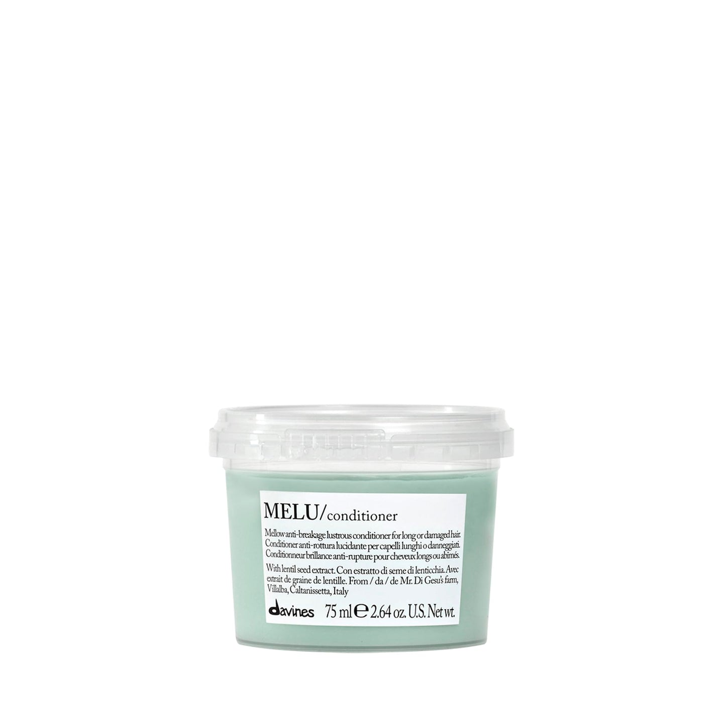 Davines MELU Conditioner, Anti-Breakage Conditioner For Long Hair And Damaged Hair
