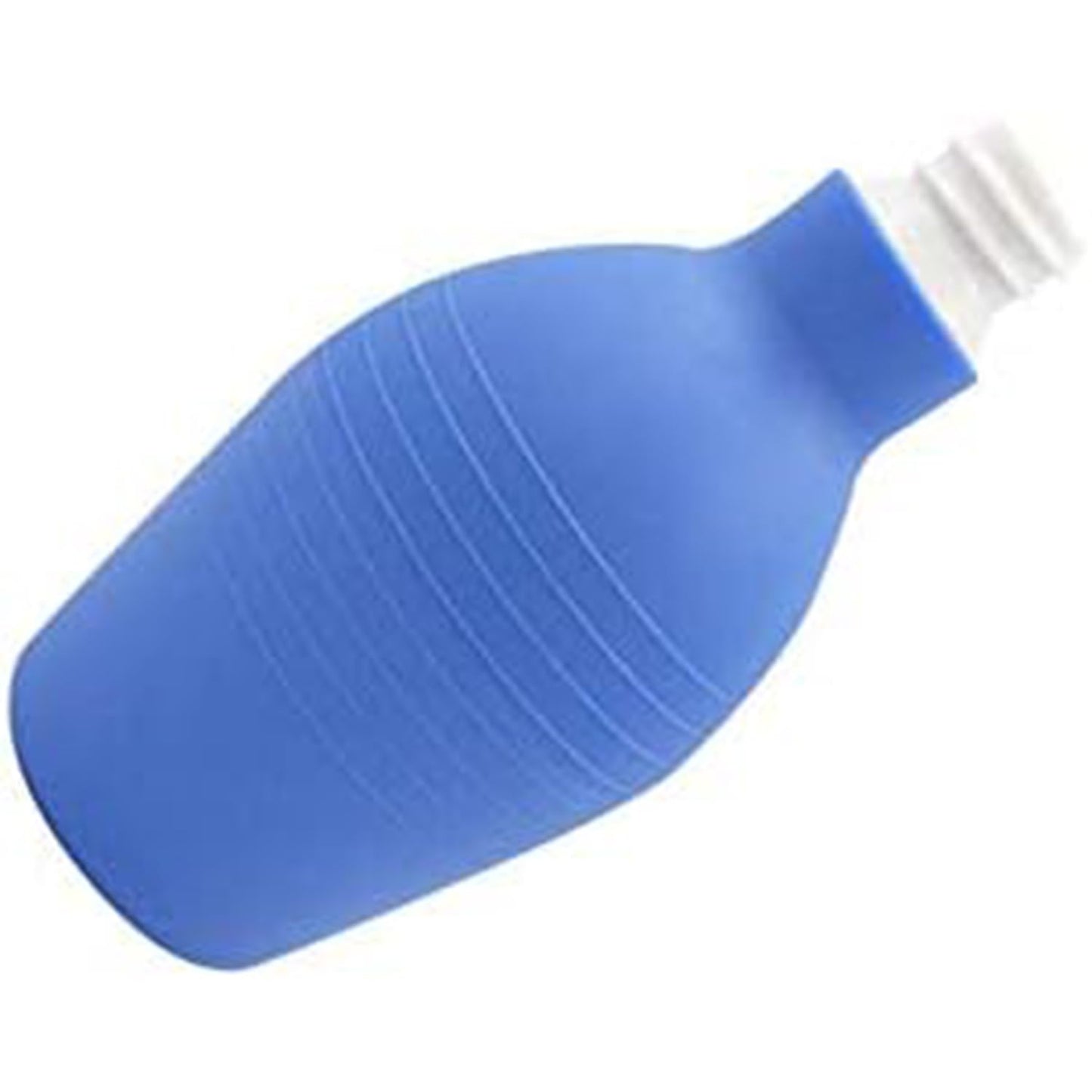 Enema Bulb Anal Douche for Men & Women - Reusable Colon Cleansing Enema Cleaner for Water/Coffee Enema, Detox & Constipation Relief, Personal Health Care (Blue)