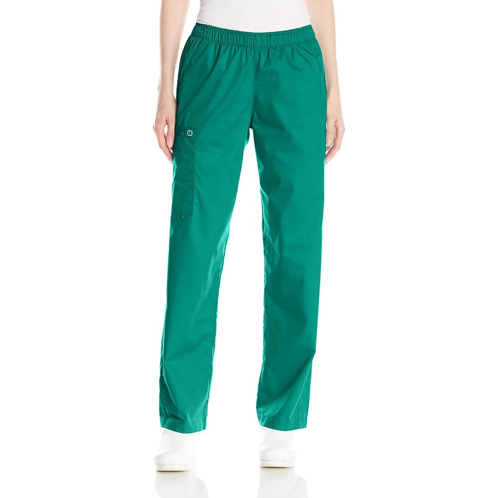 WonderWink Women's Pull-On Cargo Pant, Hunter, 4X-Large