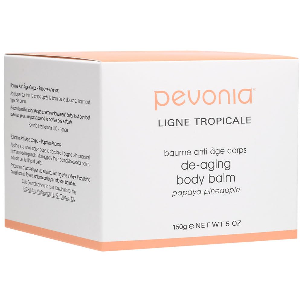 Pevonia De-Aging Body Balm Papaya-Pineapple, 5 oz