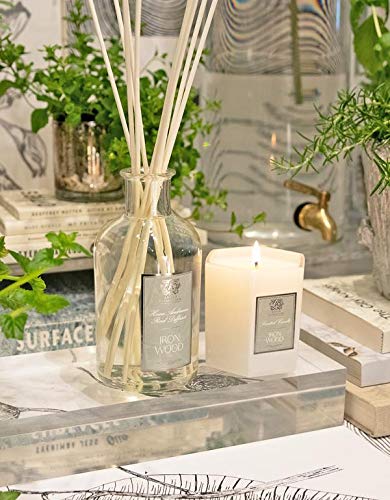 Antica Farmacista Home Ambiance Diffuser - Long-Lasting Reed Scent Diffuser - Luxury Room Freshener Gift - Ironwood, 8.45 fl oz