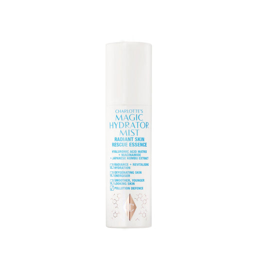 Charlotte Tilbury Magic Hydrator Face Mist - Hydrating Facial Spray for an Instant, Dewy Glow - Helps Absorb Other Skincare Products, Revitalizes Complexion & Leaves Skin Visibly Radiant