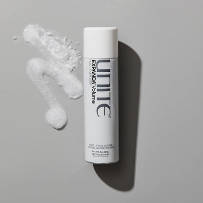 UNITE Hair – EXPANDA Volume – Root Lifting Foam for Instant Volume & Medium to Strong Hold – Thermal Protection – 8 Oz
