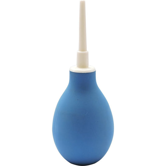 Rectal Enema Syringe, Anal and Vaginal Douche for Gentle Cleansing, Suitable for Men, Women - 8 US Fl Oz Capacity, Blue Color
