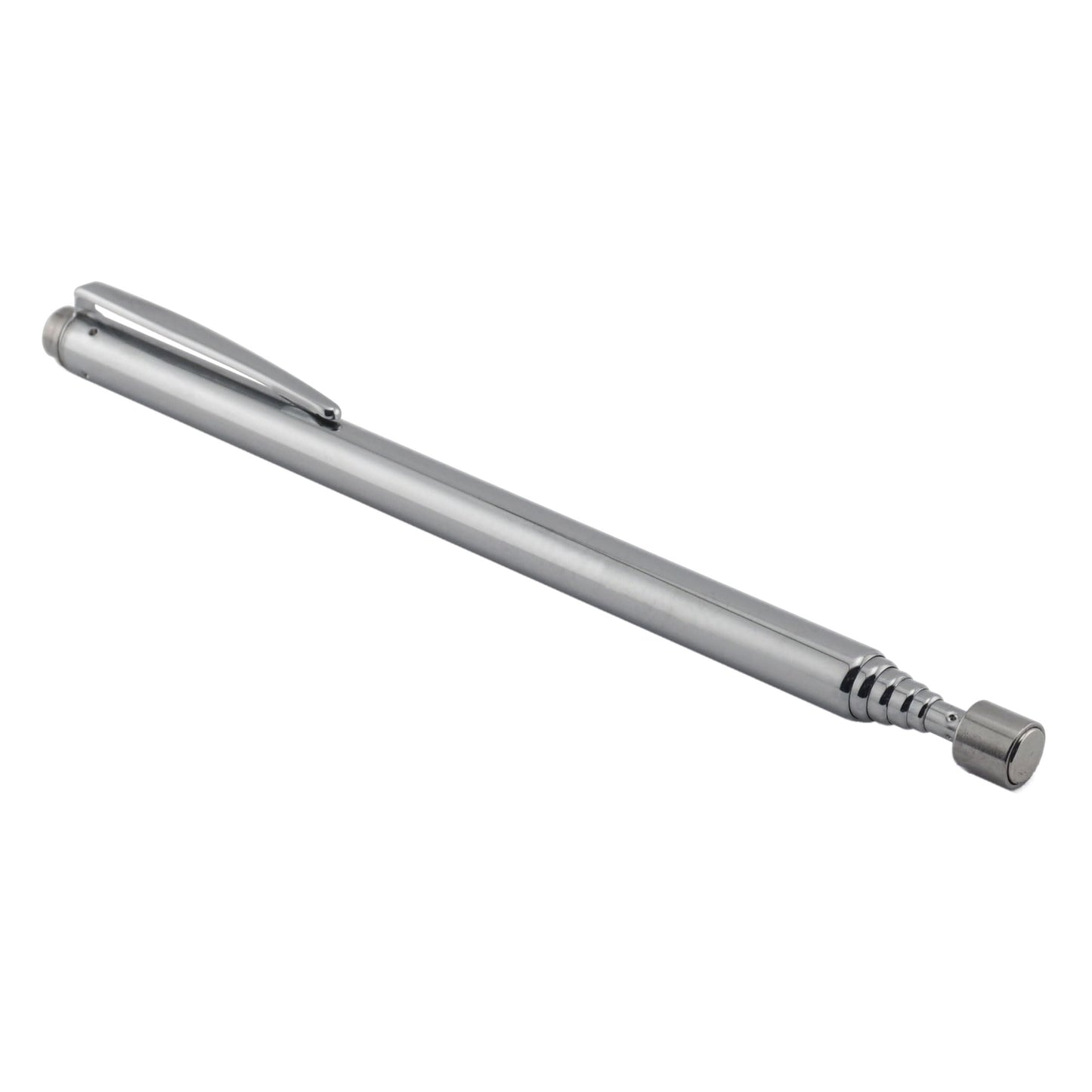 Slim 25” Durable Telescoping Magnetic Grabber/Retrieving Magnet with Pocket Clip (07228)