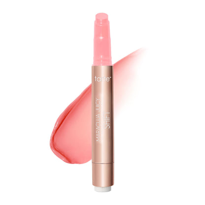 tarte maracuja juicy lip & cheek shift - pH-Powered Lip Stain & Cheek Stain, Lip Gloss Balm with Hyaluronic Acid for Smooth Moisturized Lips & Cheek Tint, Vegan & Cruelty-Free