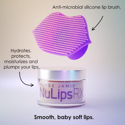 Nurse Jamie NuLips RX Moisturizing Lip Balm & Exfoliating Lip Brush