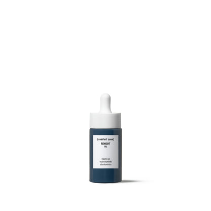 Renight Nourishing Vitamin Face Oil, Antioxidant Night Treatment, Silky Texture, Clean Beauty, Vegan, Organic Goji Berry, Macadamia Oil, Dry & Stressed Skin, 1.01 Fl Oz
