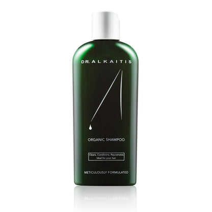 DR. ALKAITIS Organic Herbal Shampoo - Hydrating Treatment with Seaweed & Herbs for Healthy Hair & Scalp - Daily Use - All Hair Types (8fl oz|240 ml)