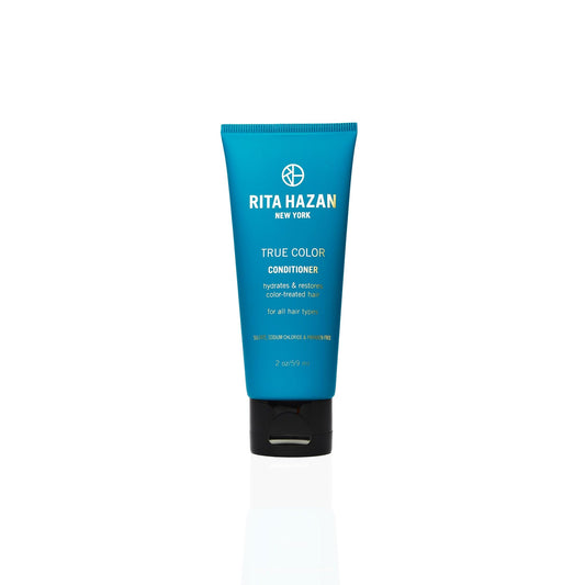 Rita Hazan True Color Conditioner for Color Treated Hair - Leave In Hair Conditioner for Dry Hair - Hydrates Without Weighing Hair Down - Providing Lustrous Sheen - 2 oz. Travel Size Deep Conditioner