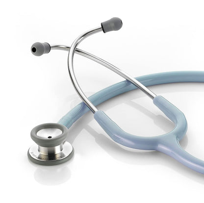 ADC Adscope 604 Pediatric Clinician Stethoscope, 30.5 inch Length, Light Blue
