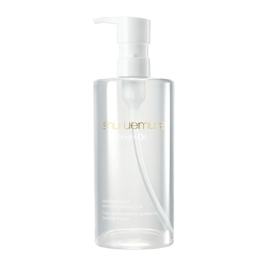 shu uemura Brightoil Skin Barrier Protecting Radiance Boosting Cleansing Oil, Gentle Makeup Remover and Facial Cleanser for All Skin Types