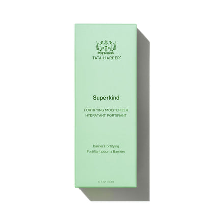 Tata Harper Superkind Fortifying Moisturizer, Lightweight Moisturizer for Sensitive Skin, Skin Barrier Support, Redness Soothing, Hypoallergenic, Fragrance Free, Natural, Dermatologist Tested, 50ml