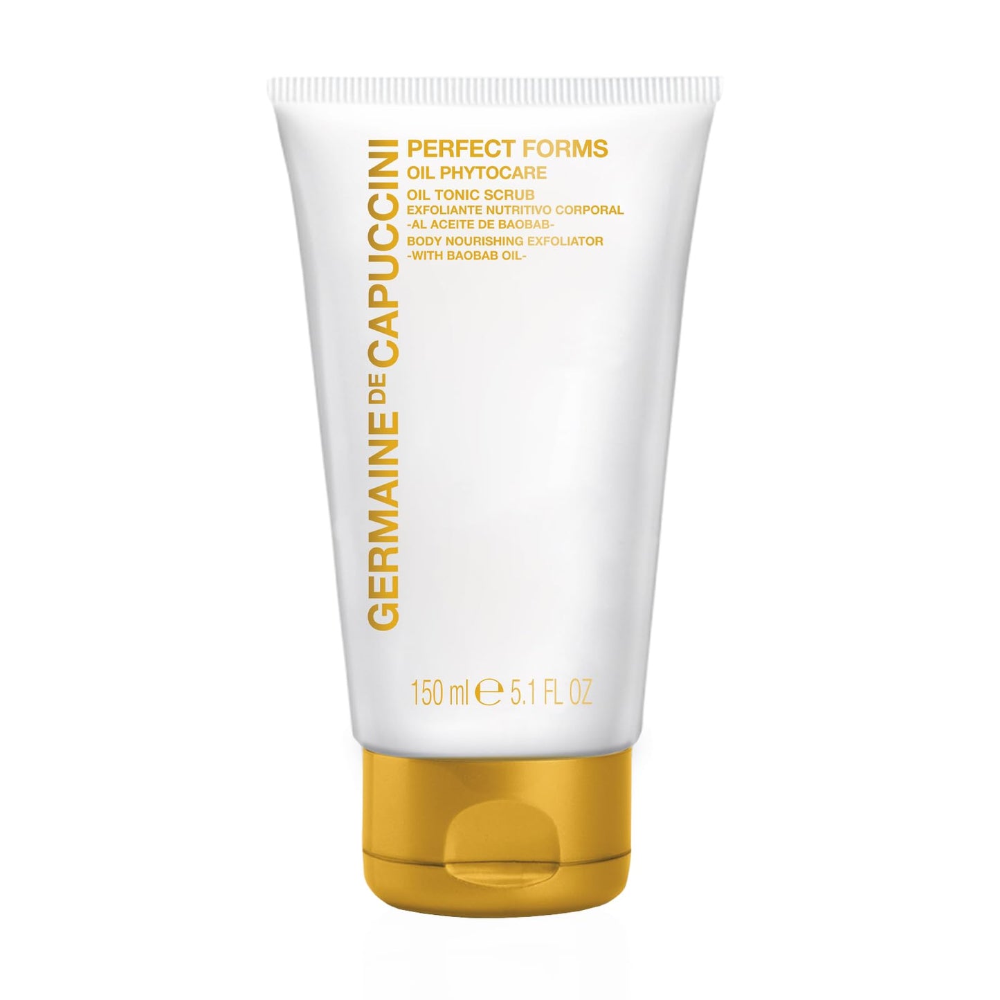 GERMAINE DE CAPUCCINI | PERFECT FORMS - Perfect Forms Phytocare Oil Tonic Body Scrub with Baobab Oil - Body exfoliating scrub - For dry and very dry skin - Eliminates dead cells delicately - 5.1 oz