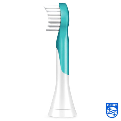 Philips Sonicare Original Brush for Kids HX6034 / 33, Gentle Cleaning of Children's Teeth, from 3 Years, 4 Pieces