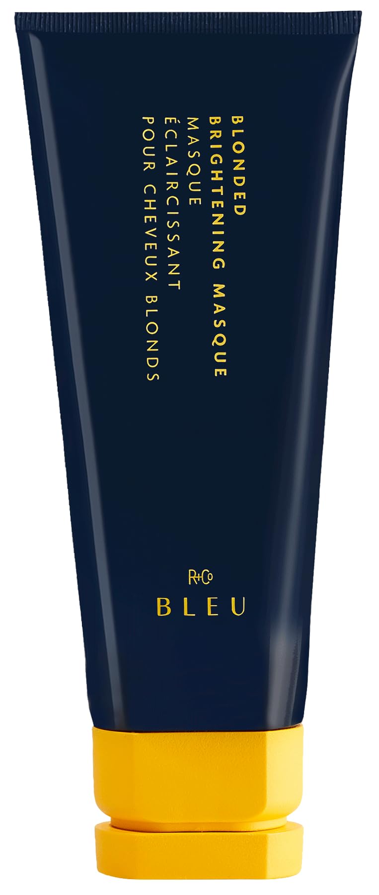 R+Co BLEU Blonded Brightening Masque – Repairs and Revives Dull, Yellowed Blondes, Hydrates, Neutralizes Yellow Undertones, Restores Shine, Adds Strength, 5 oz