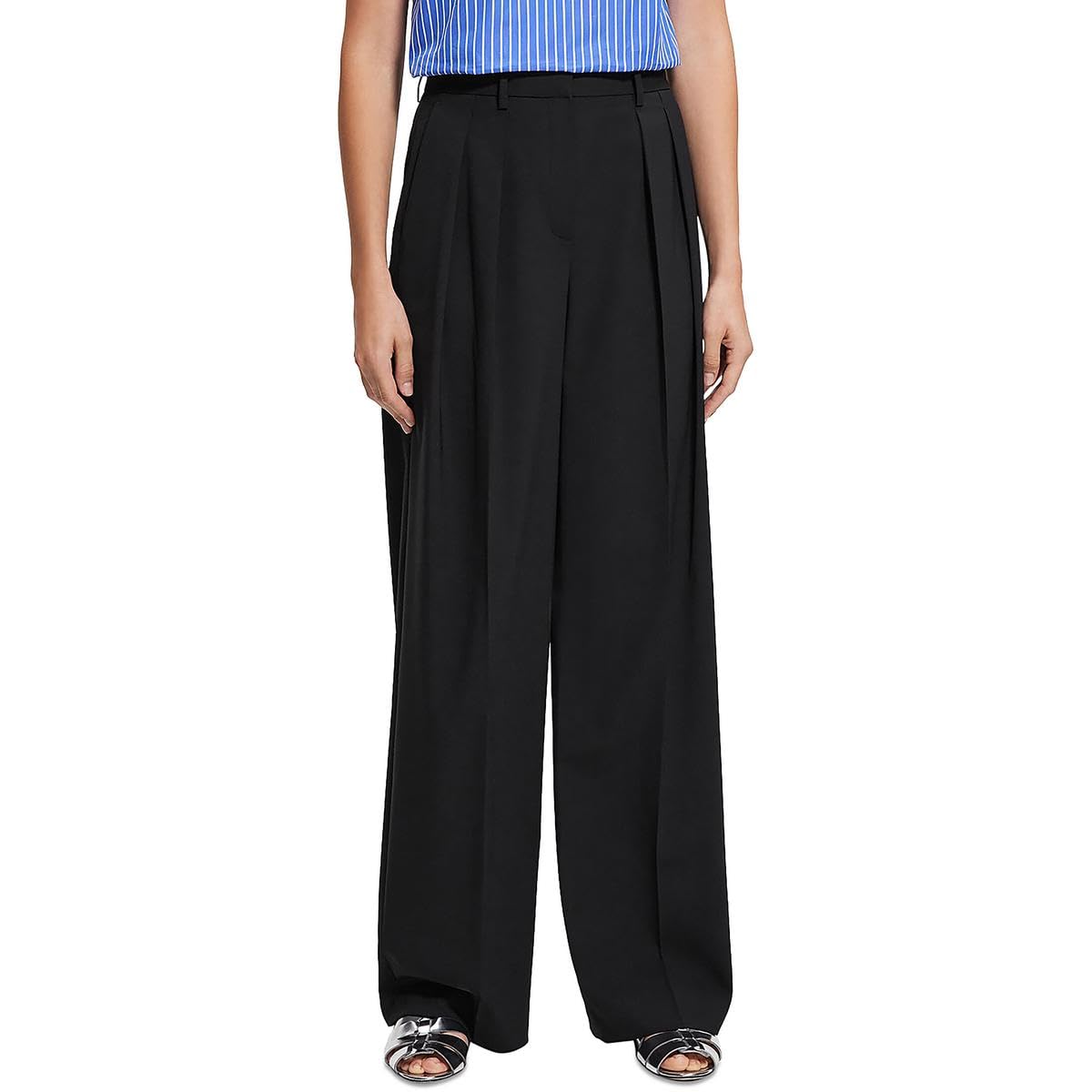 Theory Women's Double Pleat Pant