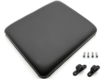 Rollator seat Cushion,Rollator pad,Rollator Walker Replacement Seat, Padded Seat with Stand, with Storage Bag,W/Hardware, 14.2" * 11.8". Universal Replacement Rollators Parts. (1Ea Black)