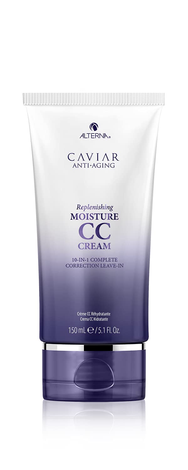 CAVIAR Anti-Aging Replenishing Moisture CC Cream |10-in-1 Hair Protection & Treatment Cream | Nourishes, Restores & Hydrates
