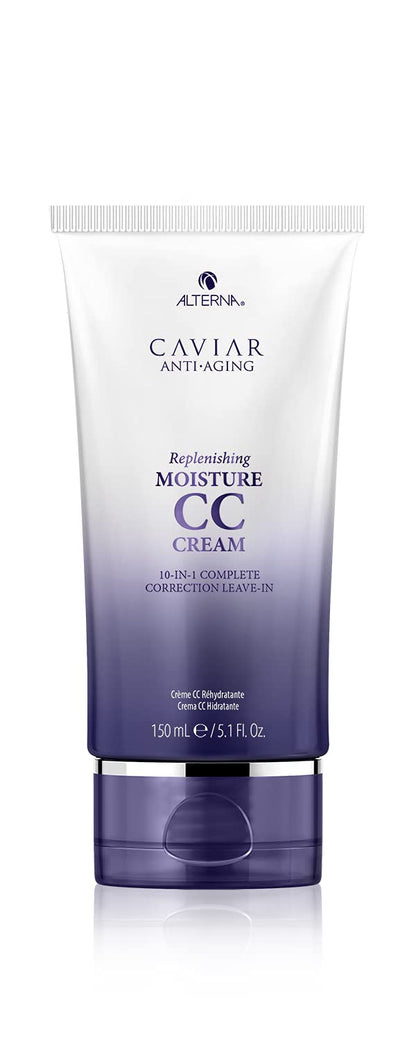 CAVIAR Anti-Aging Replenishing Moisture CC Cream |10-in-1 Hair Protection & Treatment Cream | Nourishes, Restores & Hydrates