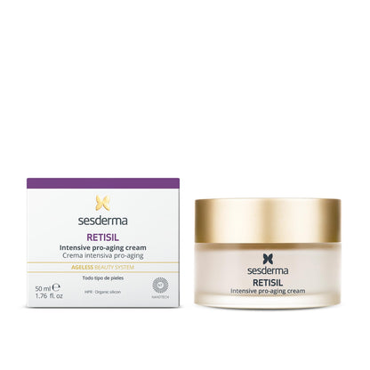Sesderma RETISIL Intensive Pro-Aging Cream | Ageless Beauty System | Wrinkles | Silky Smooth Skin, 1.7 fl oz