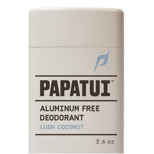 PAPATUI by Dwayne Johnson Aluminum-Free Deodorant for Men | Odor Protection, Moisture Absorption, Skin Nourishing Formula | Lush Coconut | 2.6oz