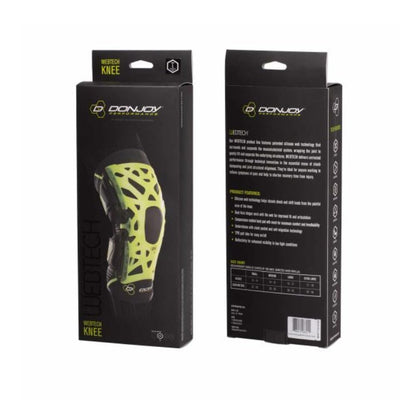 Webtech Knee Brace - Slime Green - Large