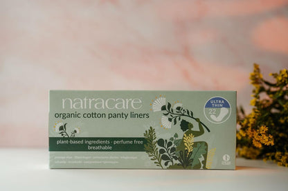 Panty Liners, Cotton, 22 ct, 5 Boxes (110 Liners Total)