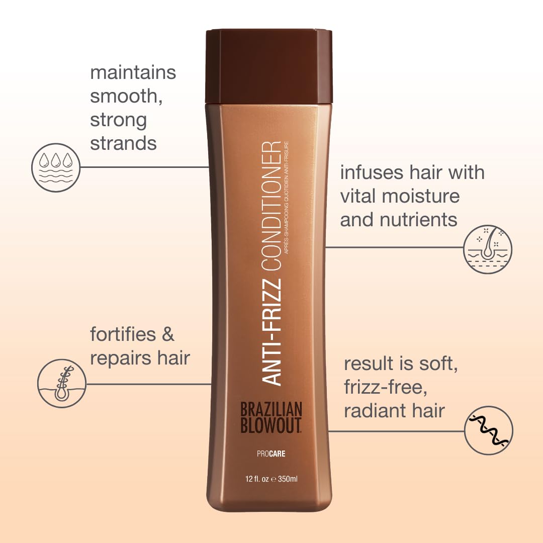 Brazilian Blowout Anti-Frizz Conditioner 12 fl oz.