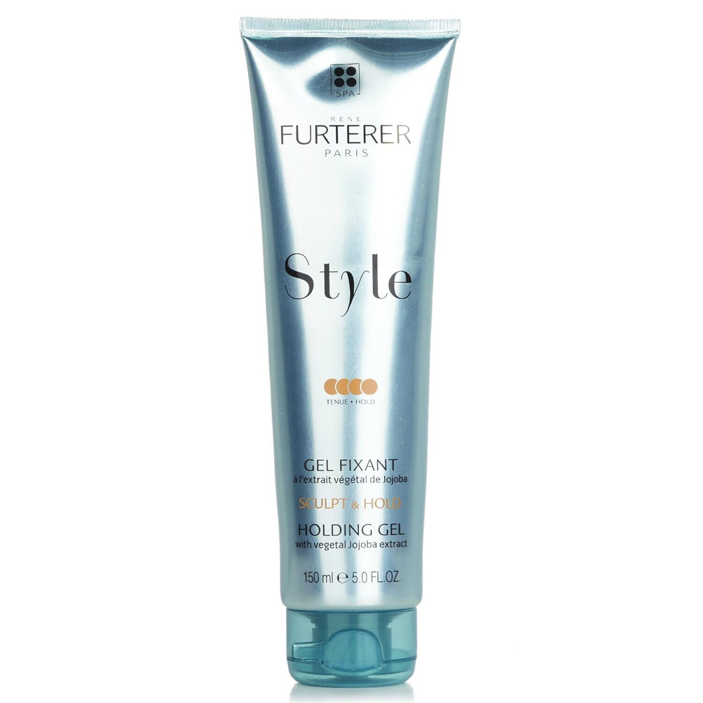 Rene Furterer STYLE Holding Gel - Sculpts & Styles with Strong Hold - With Moisturizing Jojoba Extract - For All Hair Types - Vegan & Silicone-Free - 5.0 fl. oz.