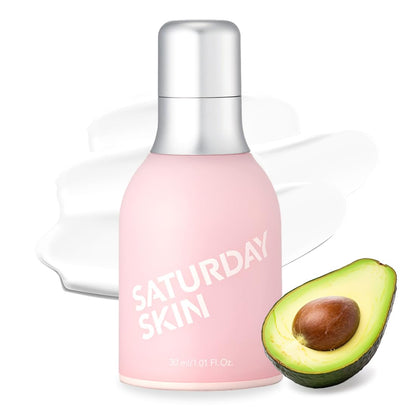 Saturday Skin Wide Awake Brightening Cream Illuminating Eye Cream for Wrinkles, Puffy Eyes+Dark Circles Lightweight, Moisturizing, Deeply Hydrates, Anti Aging Reduce Fine Lines 1.01 Fl Oz (30ml)