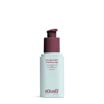 ATTITUDE Anti Aging Face Cream, With Hyaluronic Acid, Peptides & Ceramides, For Wrinkles & Fine Lines, Fragrance Free Skincare, Dermatologically Tested, For Women & Men, EWG Verified, Vegan, 1.7 Fl Oz