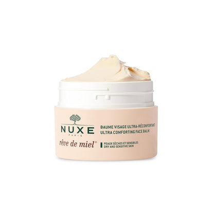Nuxe Rêve de Miel Ultra Comforting Face Balm - Nourishing Cream for Dry & Sensitive Skin, 1.7 Oz