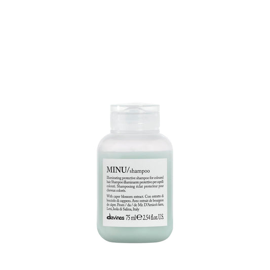 Davines MINU Shampoo, Color Retention Shampoo For Colored, Treated Hair, Protects & Keeps Hair Bright, Shiny For Longer