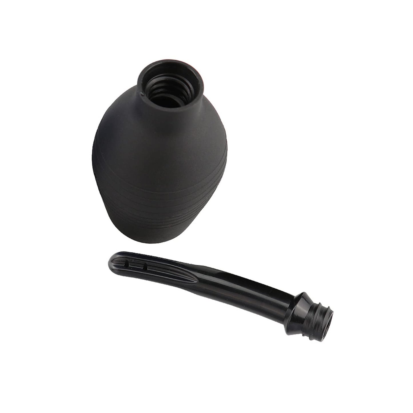 Anal Douche Enema Bulb Vaginal Douche Enema Cleaner for Women’s or Man’s Health for Water Or Coffee Colon Cleansing, Detox and Constipation (Black, 10.4 Ounce)…